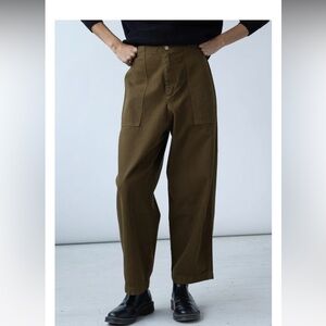 Shaina Mote Painter Pant Dark Olive size XS women’s chore pant